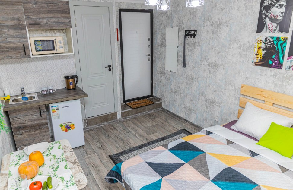 Уютная студия, ул. Си Синхая, 22, 17 м², фото 3