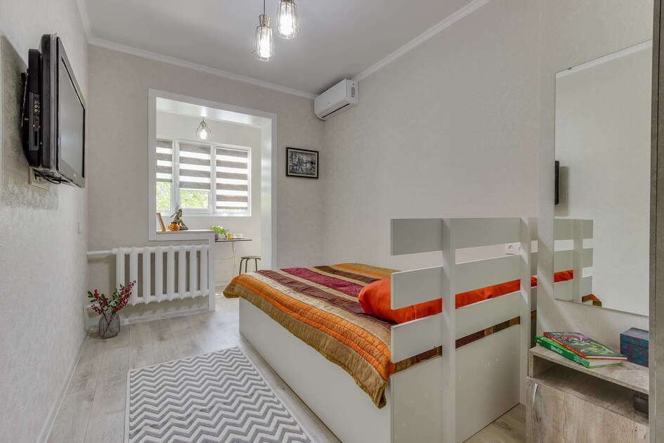 Интерьер: Студия с видом на горы, 20 м², до 2 гостей