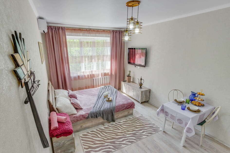 Интерьер: Студия с видом на горы, 20 м², до 3 гостей