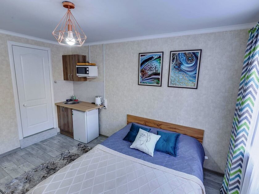Уютная студия, ул. Казыбек би, 126, 17 м², до 3 гостей, фото 2